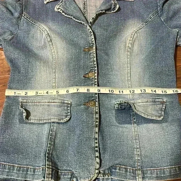 Friends Jeans Vintage Fitted Jean Jacket - Picture 8 of 8